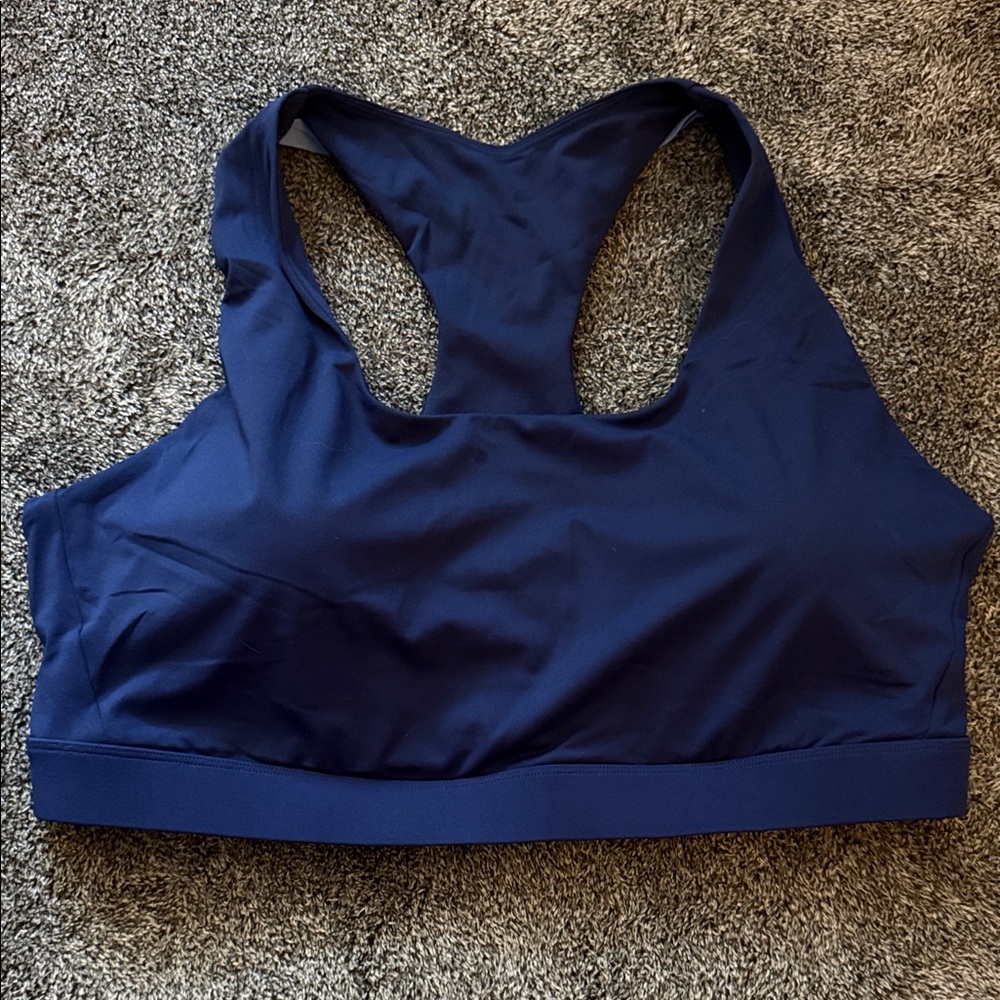 Fabletics Navy Sports Bra